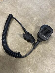 Motorola NMN6191C Shoulder Mic For Radio MW0F Very Good Condition