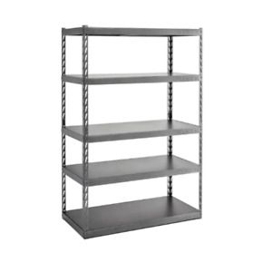 Freestanding Shelving Unit 48 in. W x 72 in. H x 24 in. D Adjustable Shelves