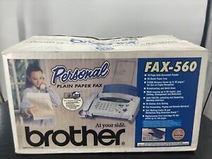 Brother Personal FAX-560 Plain Paper Fax Copier Phone Machine