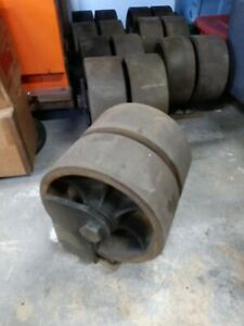 4 Cargo Container Wheel, 12&#034;Caster HEAVY DUTY MACHINERY CASTERS  STEEL