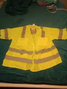 Pyramex Hi-Vis Work Wear Safety Vest XL