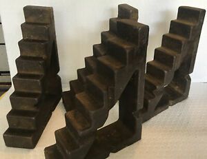 Machinist Tools 4 Large Steel StepUp Blocks 8”x6”x2”x1”