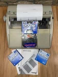 Brother GX-8250 Electric Typewriter W/ Manual + Extras! Bundle Lot WORKS! Daisy