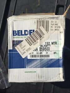Belden 1508A B59(BLKMTT) 500FT 152MTR Cable Black... Free Shipping