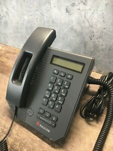 Polycom CX300 Business Desktop Telephone USB Power Phone w/ Handset *Untested*