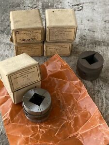 WARNER &amp; SWASEY #4 COLLET PADS  1-1/16&#034; SQUARE