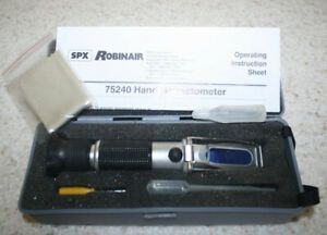 Robinair 75240 Coolant and Battery Portable Hand Refractometer 