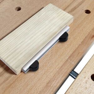 20mm Aluminum Alloy Tenon Hole Baffle Woodworking Bench Adjustable Hole Columns