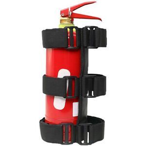 Car Roll Bar Fire Extinguisher Holder Belt Mount Strap L1 For Jeep Wrangler Car