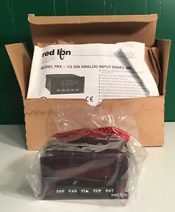 SEALED RED LION CONTROLS PAXH0000 - 1/8 DIN ANALOG INPUT PANEL METERS