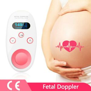 Heart Rate Monitor Home Pregnancy Baby Fetal Sound Heart Rate Detector Display