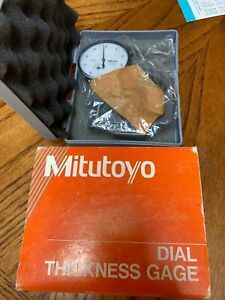 MITUTOYO 7326S Dial Thickness Gauge,Accuracy +/-0.0002&#034;