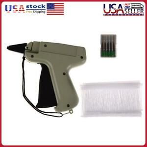 Clothes Garment Price Label Tagging Tag Gun 3&#034;1000 Barbs + 5 Needles