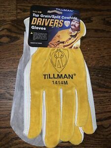 Tillman 1414M Top Grain Leather Driving Gloves NEW