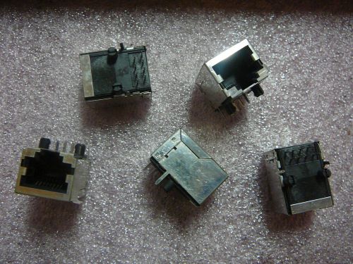 Stewart ss-6488s-a-nf connector modular jack 8p8c shielded ***new*** 5/pkg for sale