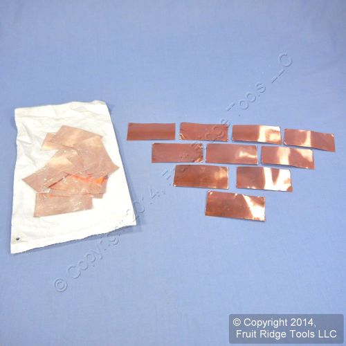 20 Leviton Copper Shims for 16-18 Series Cam Type ECT Connector Devices A0004