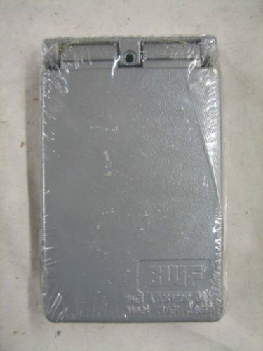 FGV-1DCV Single Gang Grey Weatherproof Cover for GFCI Recepticle