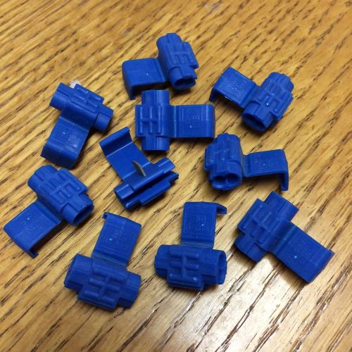 100 3m scotchlok 560 self-stripping electrical tap connectors blue for sale