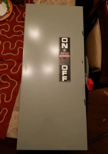 GE 240v 200A fusable safety switch