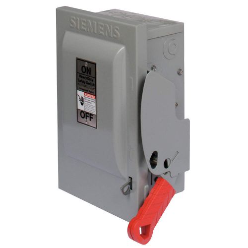 SIEMENS Safety Switch  NEMA 1,3W 3P 8x13 75x20.75  HNF362