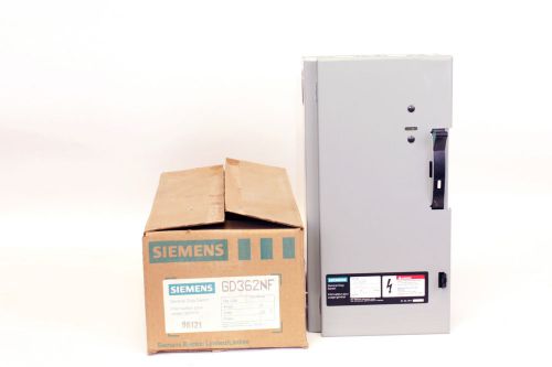 Siemens gd362nf  60 amp, 3 phase, 600v, non-fusible disconnect switch for sale