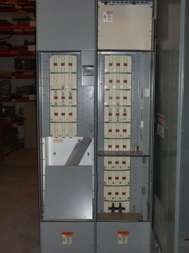 General electric ge 8000 1200 amp 300 mcc mccb motor control center bucket for sale