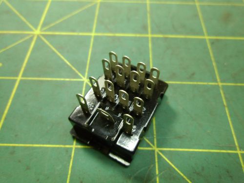 Potter &amp; brumfield socket 27e007 14 pin (qty 1) #3555a for sale