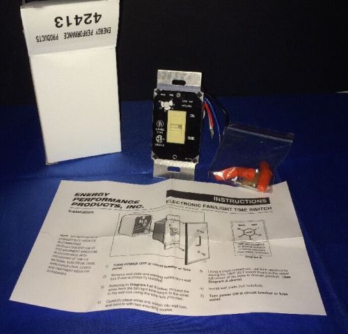 MarkTime Fan / Light Time Delay Switch 42413 Energy Performance Product NIB EFI