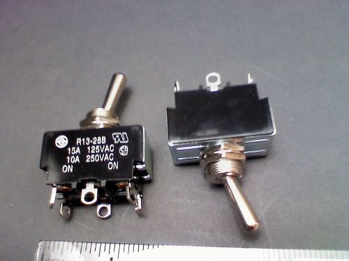 2 pcs NEW Heavy Duty DPDT Toggle Switch FAST FREE SHIPPING inside USA