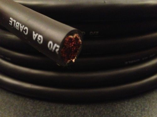 Welding &amp; Battery Cable, 2/0 AWG, 25&#039; Foot, 00 Gauge Flex Power Lead, Best Price