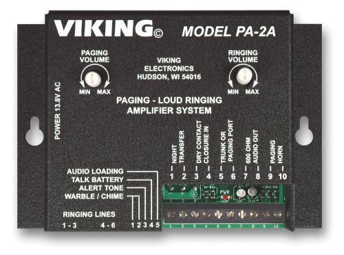 NEW Viking VIKI-VKPA2A Viking Paging / Loud Ringer