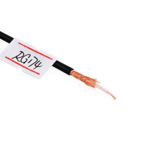 Rf coaxial cable m17/60-rg174 rg174 / 50 feet coax cable 15.24 meter for sale