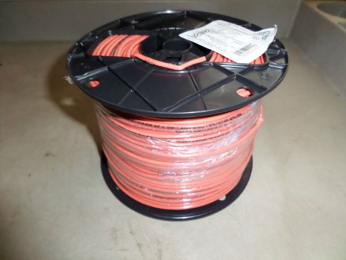 12 THHN THWN MTW stranded copper wire 500&#039; NEW Orange