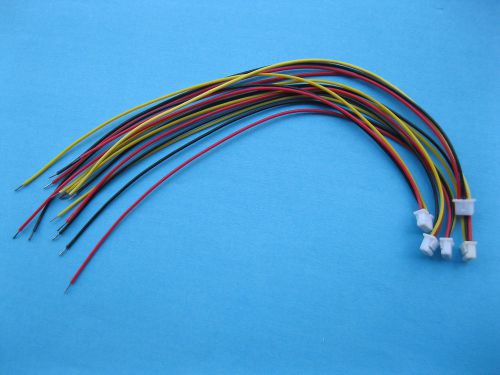 400 pcs 1.25mm 3 Pin Female Polarized Connector with 28AWG 5.9inch 150mm Leads