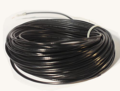 100 Feet-- RG 174 Coaxial Cable--  50 ohm Guitar amp wiring, interconnects
