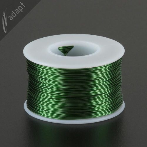 23 AWG Gauge Magnet Wire Green 313&#039; 155C Solderable Enameled Copper Coil Winding
