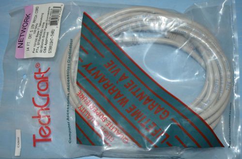 Network 14 ft. cat 5 utp patch cord 100 mhz for sale