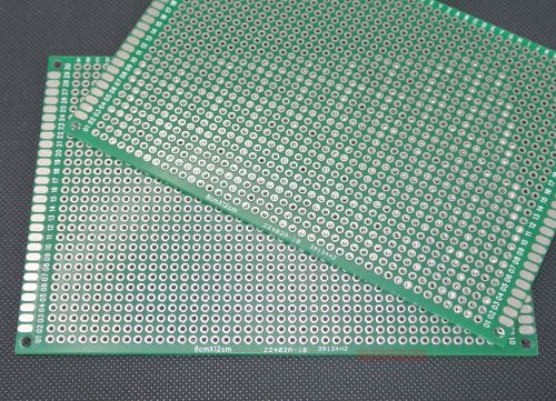 1pcs double side prototype pcb universal circuit board printed 7x12cm 80x120mm for sale