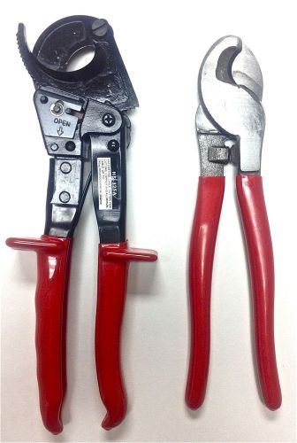 Combo Pack - Ratchet Cable Cutter 240 SQ-MM + Wire Cutter up to 2/0 (70 SQ-MM)