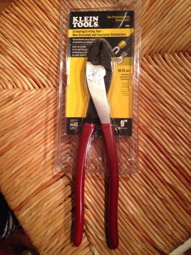 Klein Tools  Crimping/Cutting Tool- 9&#034; Non Insulated and Insulated Cutter- NEW