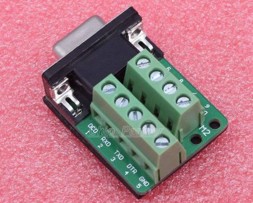9pin female adapter terminal module db9-m2 db9 teeth type connector rs232 for sale