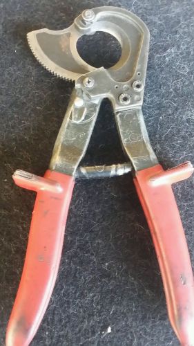KLEIN TOOLS 63060 HEAVY DUTY RACHETING CABLE CUTTERS - FREE SHIPPING!!