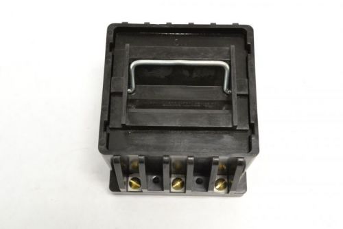 Underwriters block 3 lpj-5sp 3p 600v-ac fuse holder b252509 for sale