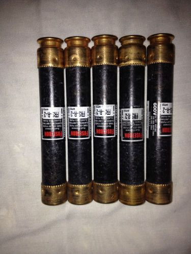 Lot of 5 FRS-R-2 fuses 600V