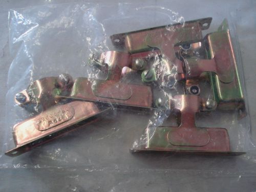 ITT CANNON DB20962 CABLE CLAMP,STEEL,SIZE DB,ROUND CABLE EXIT 180 DEG (LOT OF 5)