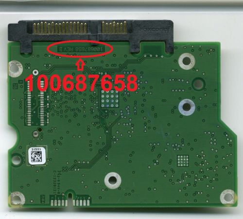 Pcb board for seagate barracuda st1000dm003 100687658 with firmware transfer for sale