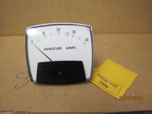 Eil panel meter ye/250-4 ye 2504 0-10vdc 0-40 armature amps 4-3/8&#034;l x 4-7/8&#034;w for sale