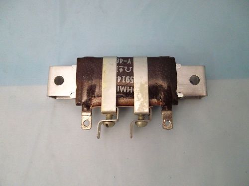 250 ohm 25w ohmite y-46 vitreous enameled resistor dual tap 25 watt didvidohm for sale