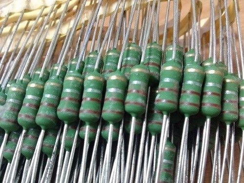 20pcs x 0.22 ohm 0r22 2w knp 5% wire wound resistors,flameproof,resin paint for sale