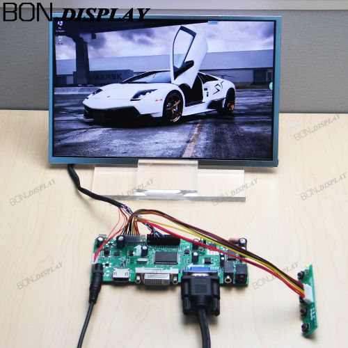 HDMI+DVI+VGA+Audio Driver Board+N101ICG HSD101PWW1 10.1&#034;1280*800 IPS LCD Display